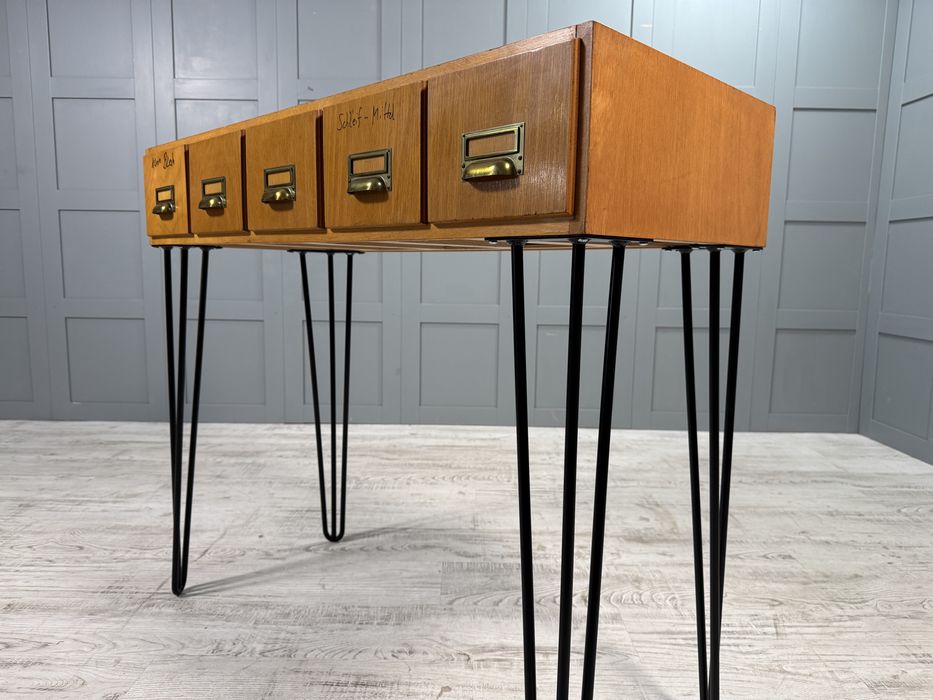 Конзолно шкафче в индустриален стил Г473-1