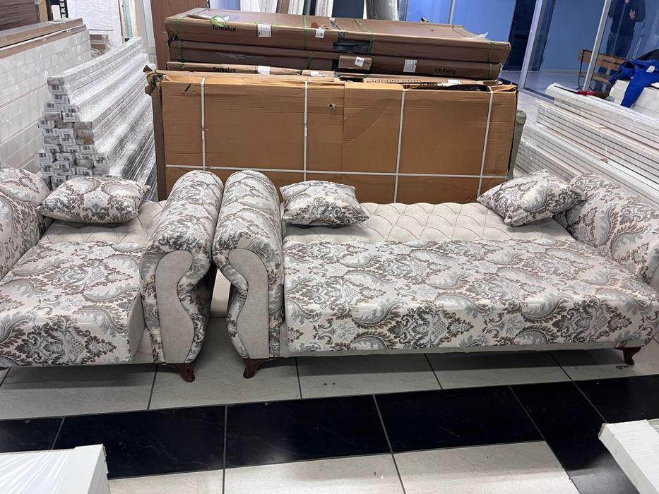 Диван кресломен бирге