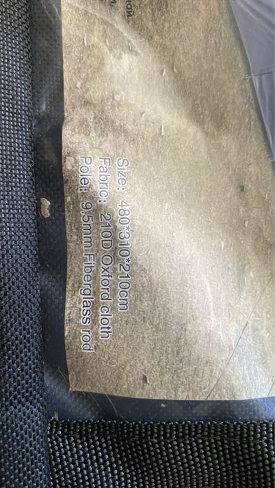 Палатка 480/310/210cm