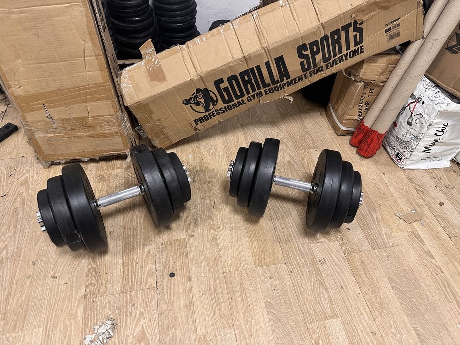 Gantere reglabile noi Germany 20 kg+20 kg =40 kg