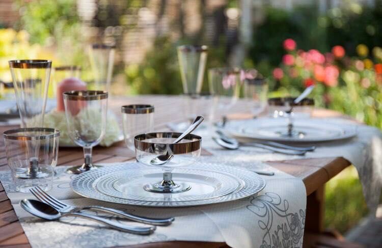 Одноразовая посуда премиум сегмента для вечеринок, банкетов, свадеб