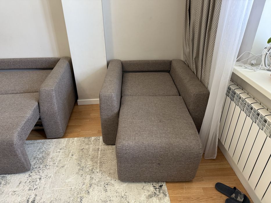 Продается комплект б/у мягкой мебели