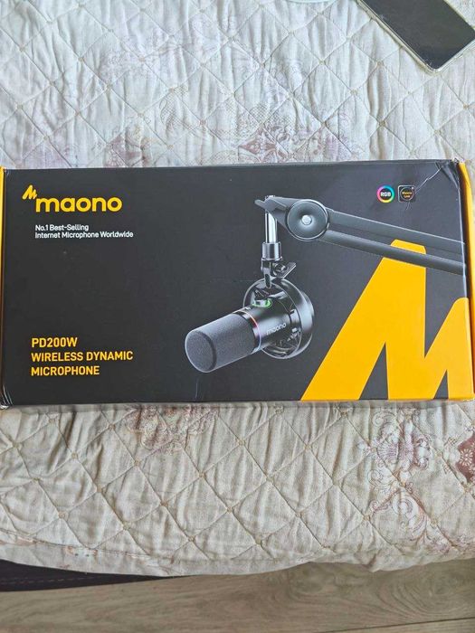 Микрофон Maono PD200W Hybrid Podcasting Microphone