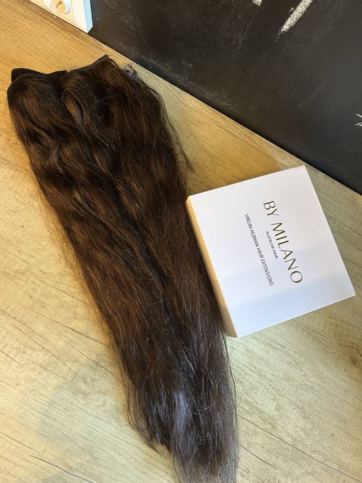 POZE REALE Set extensii din par natural 100% Clips on Premium Deluxe