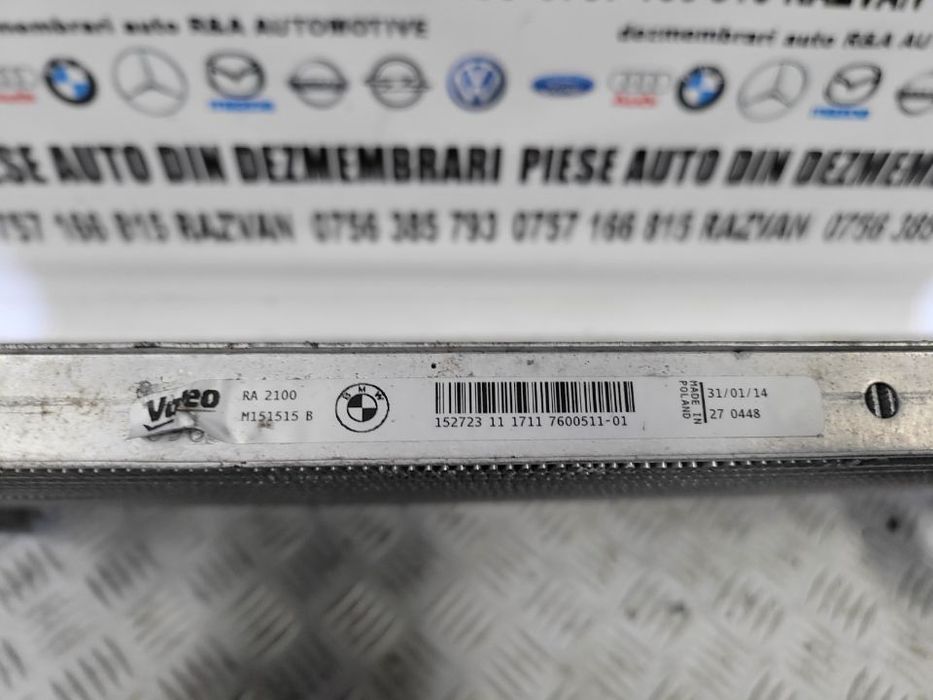 Radiator Racire Apa Bmw F20 F21 F22 F23 F30 F31 F32 F33 F34 F36 Cod