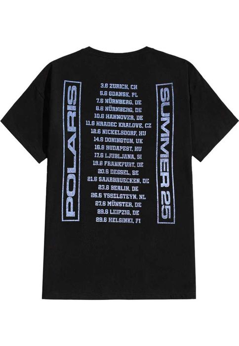 T-shirt/Tricou POLARIS "Summer Tour 2025" metalcore