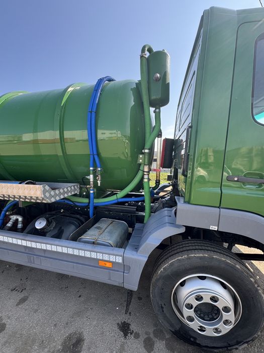 Vidanja Mercedes Atego vidanjare+spalare\desfundare