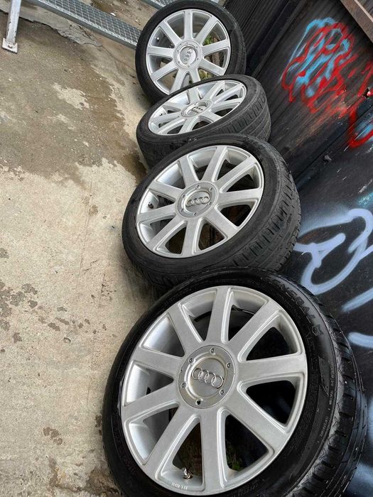 vând jante audi cu tot cu anvelope