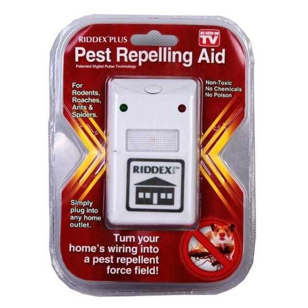 Електронен ултразвуков уред против вредители RIDDEX Plus Pestrepeller TV317