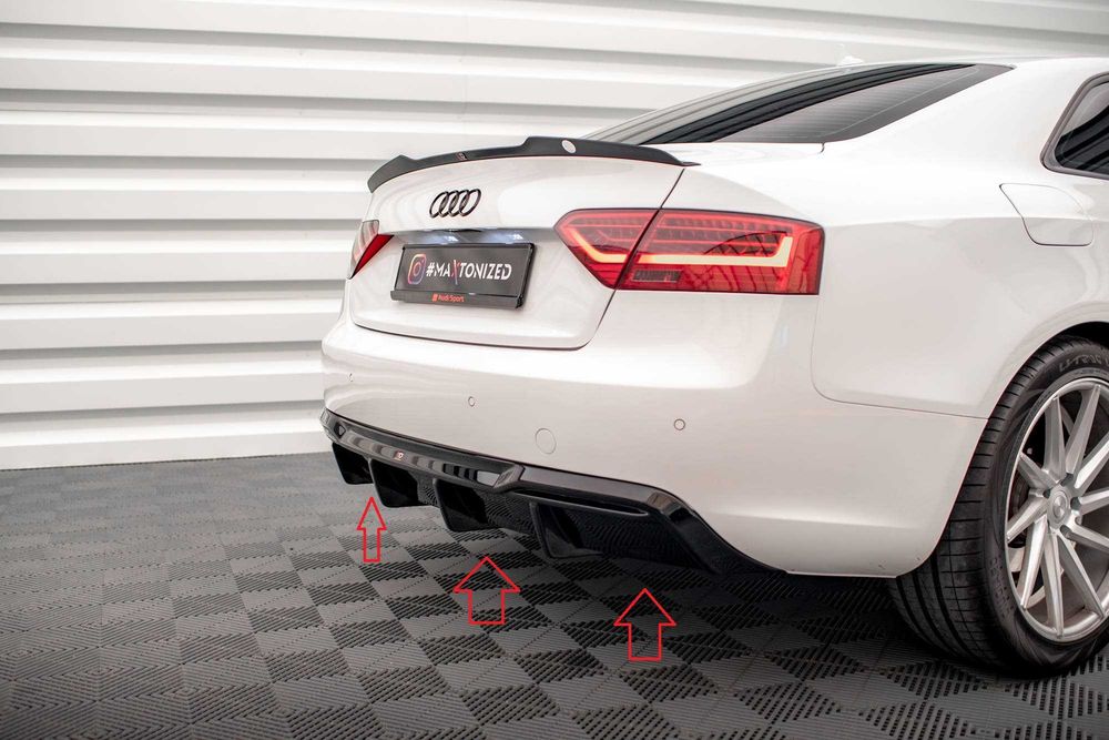Difuzor bara spate Audi A5 Sportback 8T 2011-2016 v46 - Maxton Design