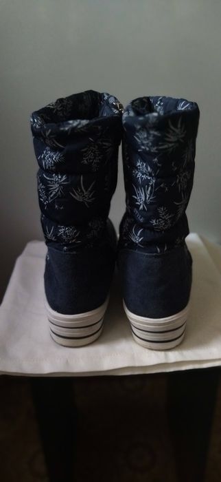 сапоги дутики на замке