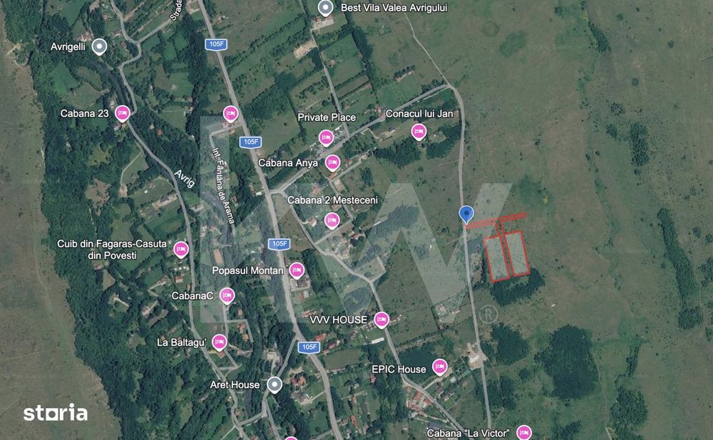 Teren extravilan de vanzare - Valea Avrigului, Sibiu