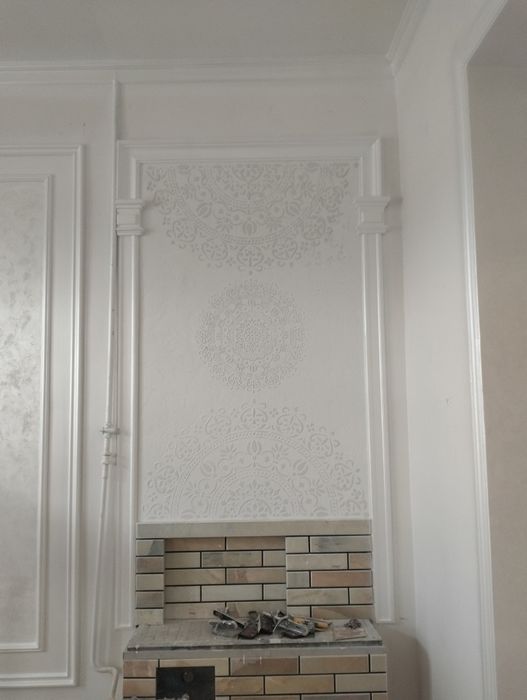 Malyar va pardozlash ishlari (Travertin, Otochento, Gipsokarton)