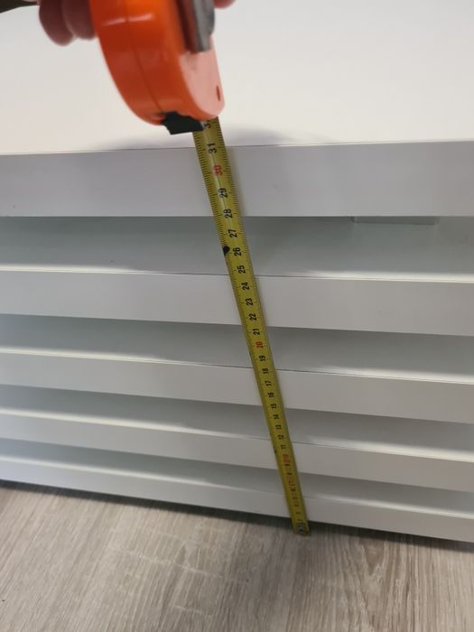 Măsuță cafea alb mat