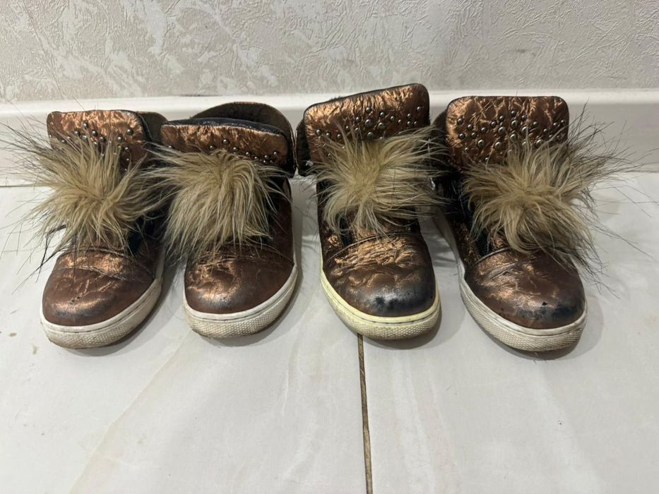 Осенний ботинки почти даром