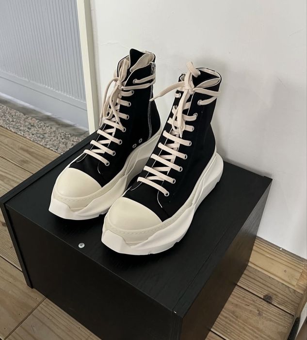 adidasi sneakers rick owens abstract