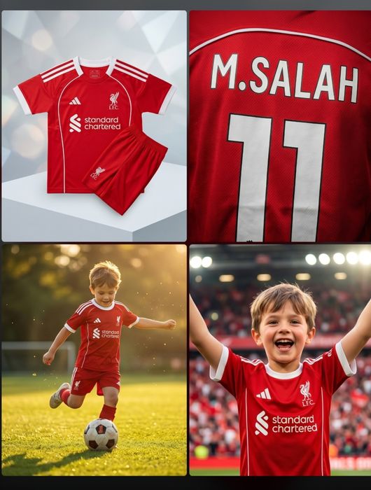 M. SALAH 11 детско юношески футболни екипи