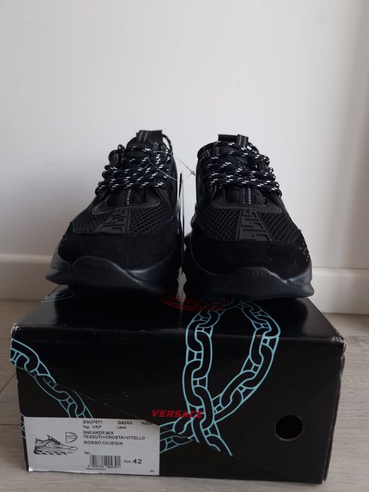 Versace Chain Reaction - Negri - Marimea 42 - Cadoul Ideal - Urgent