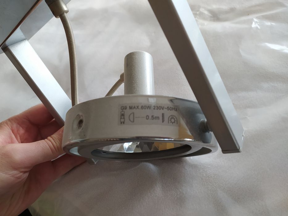 ИЗПОЛЗВАНО: метални лампи за таван, 6 броя