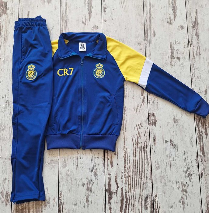 Детски Анцуг Роналдо Ал Насър Син 2025г Ново Комплект деца CR7 RONALDO