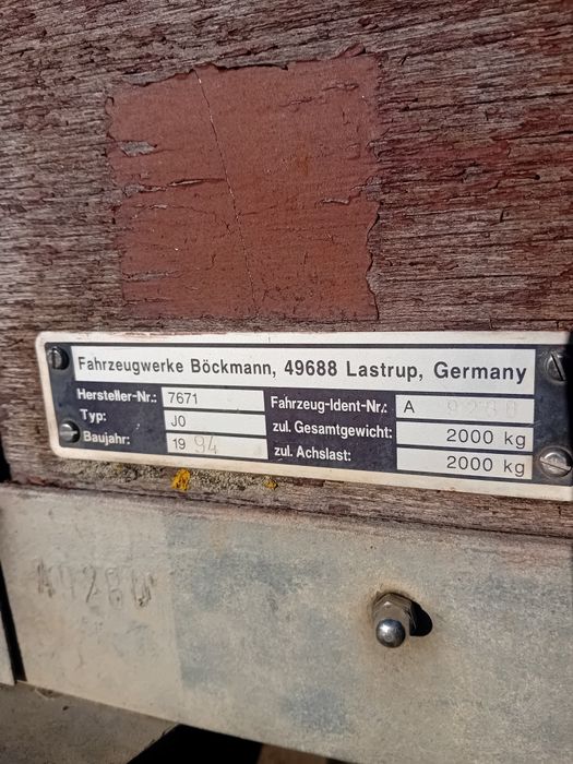 Remorca transport animale