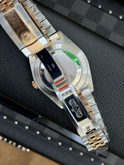 Rolex Date-Just 41mm Wimbledon Rose Gold