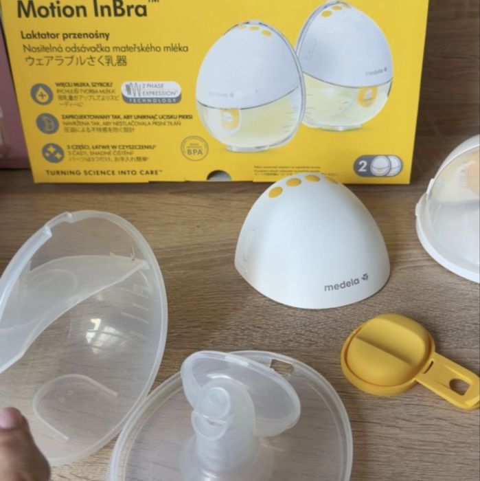 Двойна електрическа помпа за кърма Medela - Motion InBra