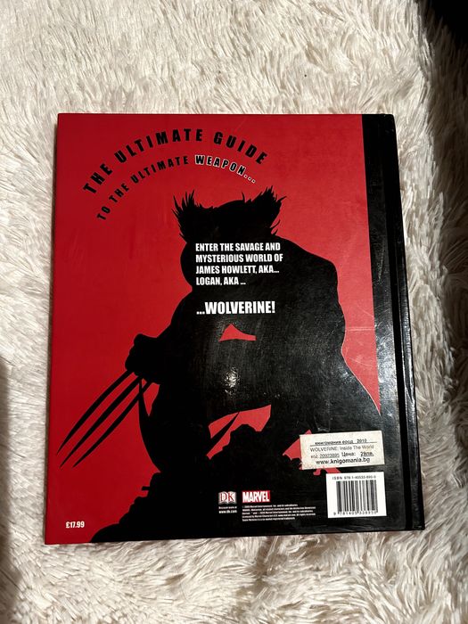 Колекционерска книга Marvel Wolverine 2010 Hard Cover