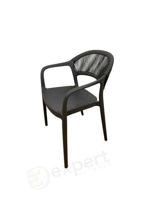 Scaun terase HoReCa Rope din polipropilenă, spatar sfoara