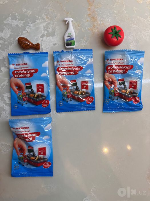 Игрушки с корзинки