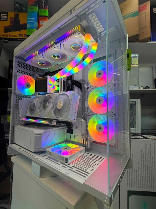 PC Ryzen 9 9950X3D/X870E/RTX 5080/32GB/AIO 360MM/1000W /Garantie/TVA!