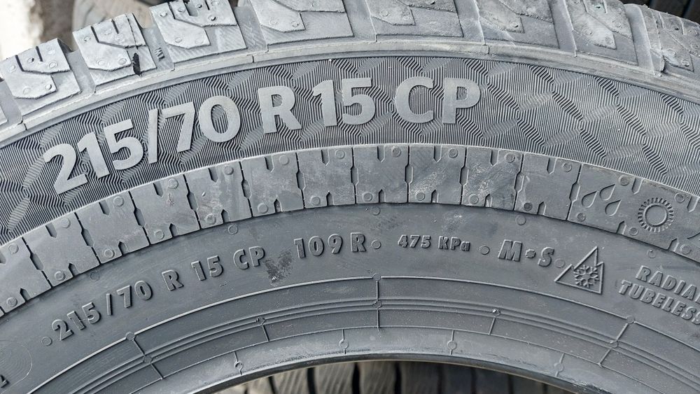 Нови гуми 215 70 15 CP Continental 2 броя