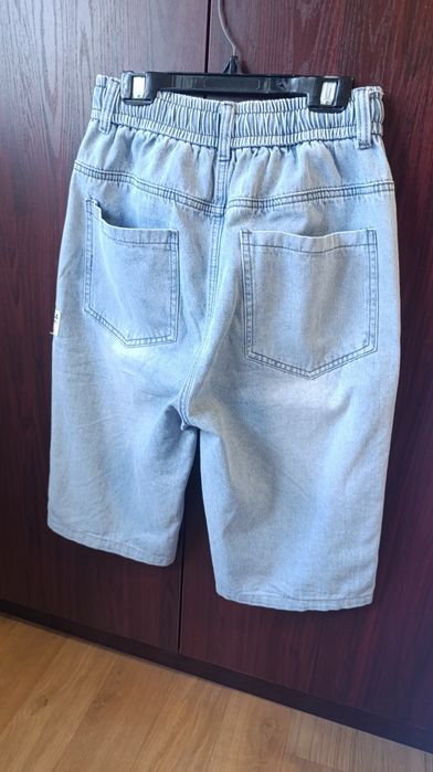 Джинсовые шорты на девочку 10-13 лет