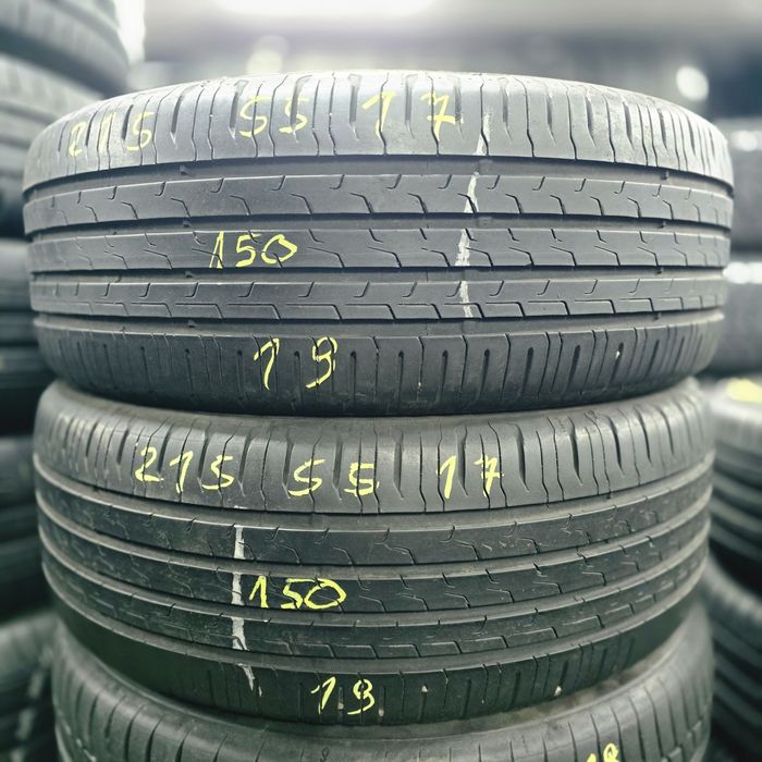 2x 215/55/17 VARA CONTINENTAL 2019 Stare excelentă