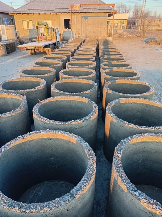 Бетонныйе кольца для септика ЖБИ(Тараз) Доставка наличии