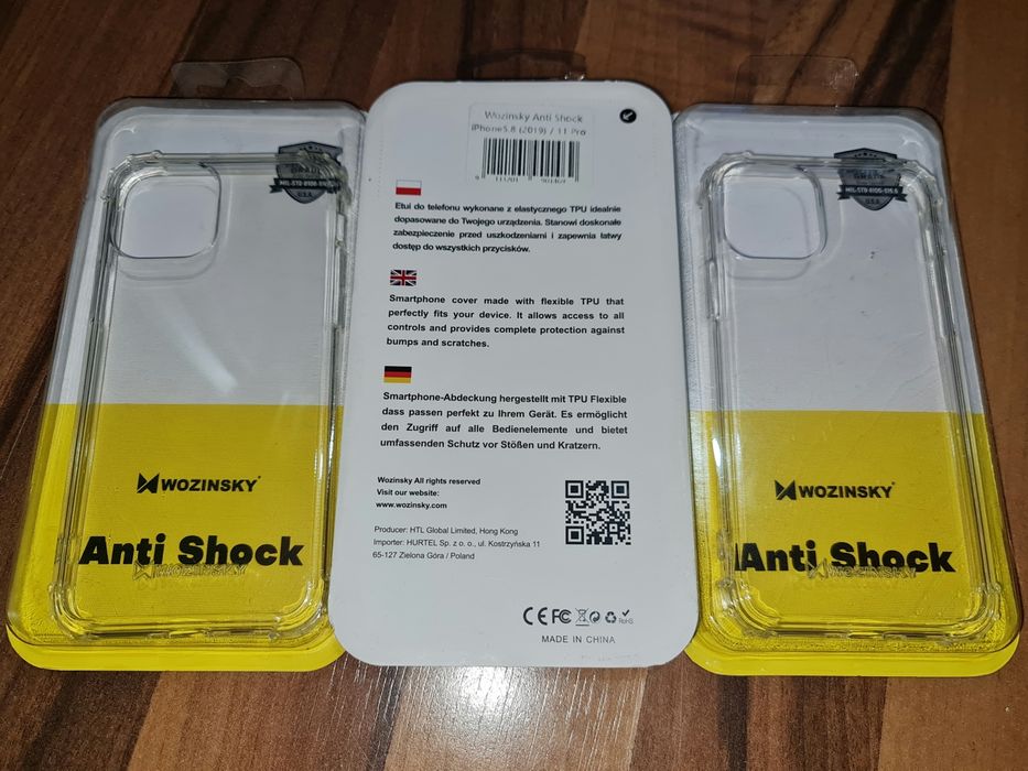 Husa silicon antisoc Wozinsky Anti Shock Military Grade iPhone 11 Pro