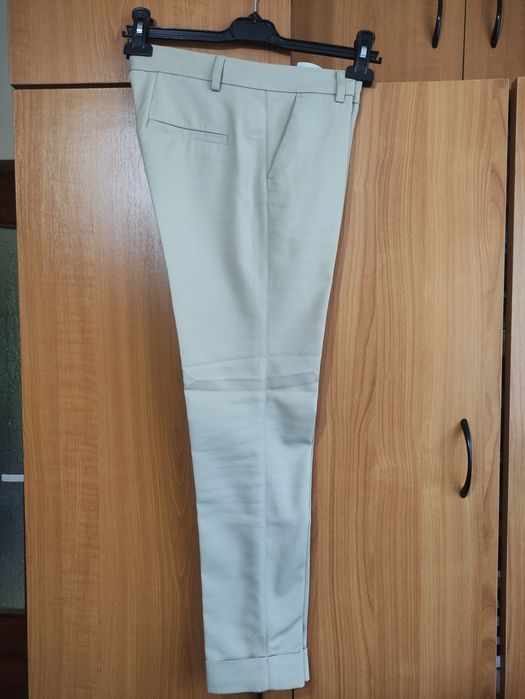 Pantaloni damă bej "MOTIVI"