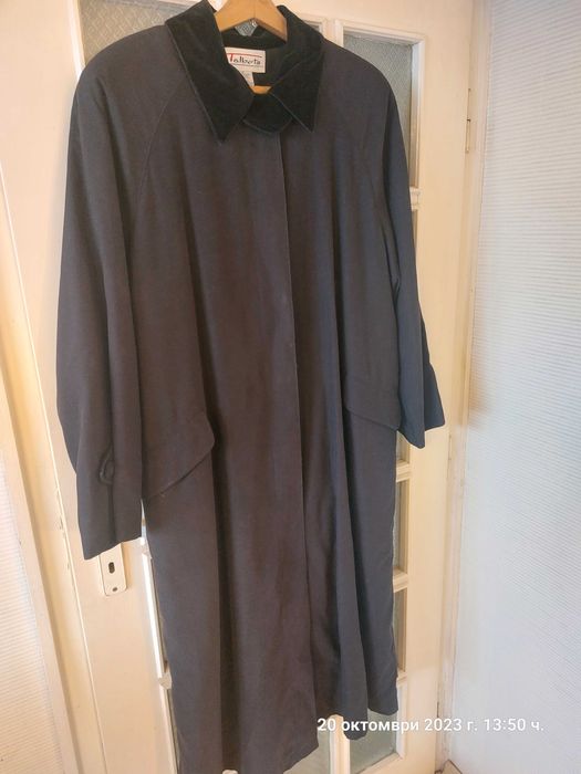 Палто дамско черно