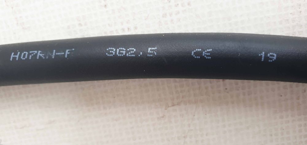 Cablu de alimentare 220 V pentru rulote, 3x2,5, 1,5 M