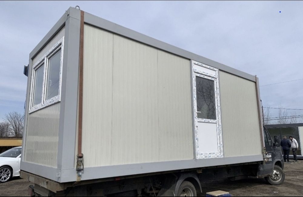Vand containere modulare container modular santier birou vitrina grup sanitar cafenea la pret bun