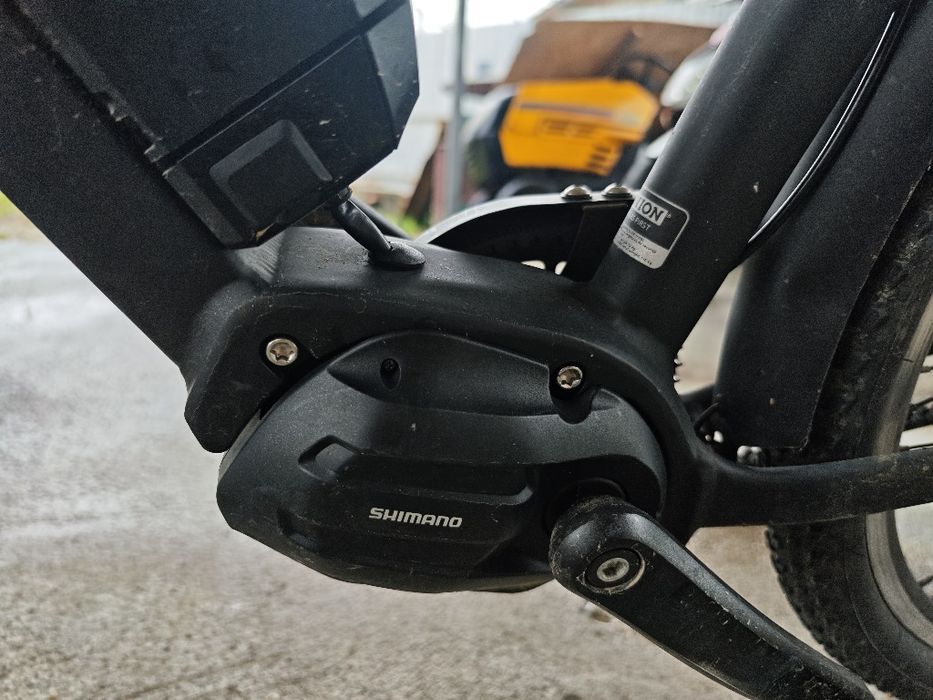 Vând bicicleta electrica Shimano cu curea