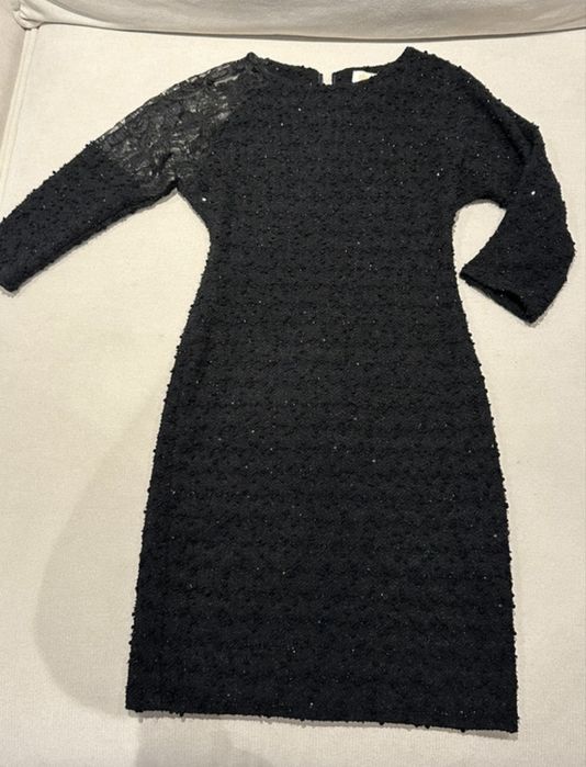 Rochie eleganta cu paiete si dantela