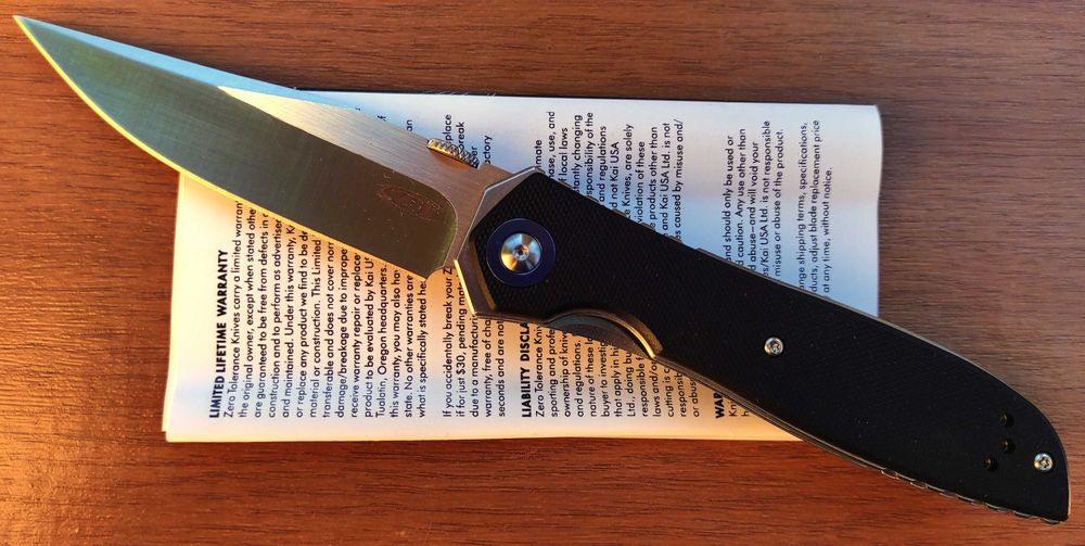 Сгъваем нож ZT0707 / ZT0640