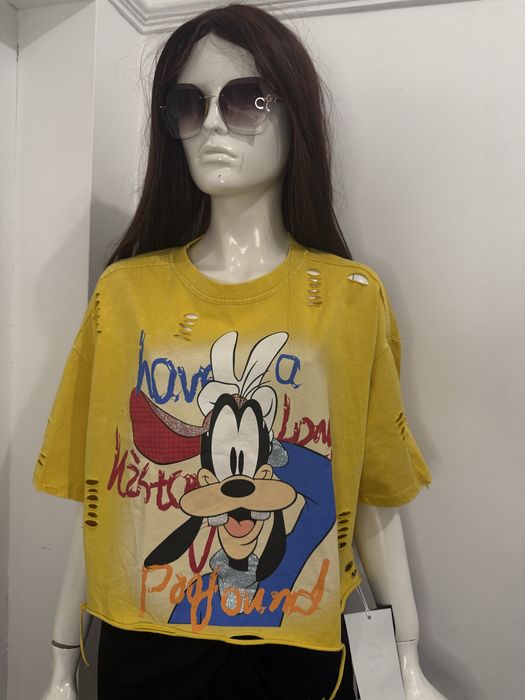 Тениска  по къс вариянт от серията на дисни