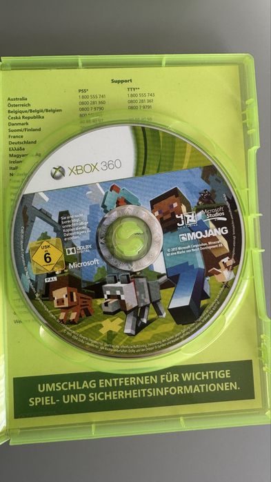 Joc Minecraft pentru Xbox 360