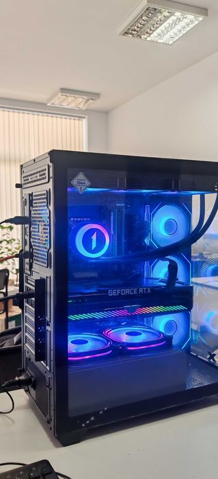 Продавам Супер Геймърски Компютър Intel I5 13600KF 24/20 Core/32Gb D5/1TB SSD/Asus TUF RTX 3070/Гаранция