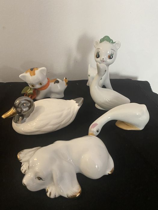 Статуэтки из фарфора прошлого века