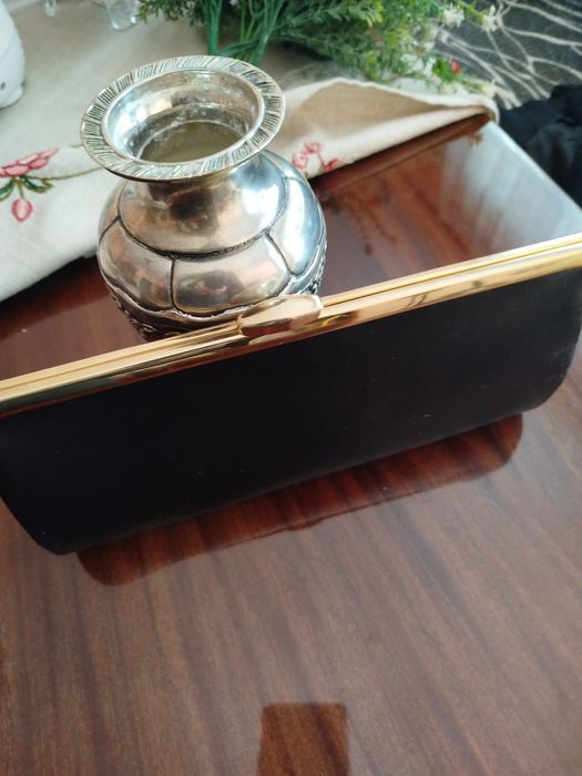 Дамска черна чанта тип клъч
