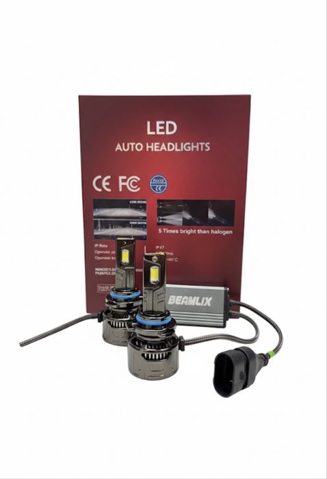 LED Крушки HB3/9005,HB4/9006  X38 Pro 300W  6000K 2Бр.BEAMLIX