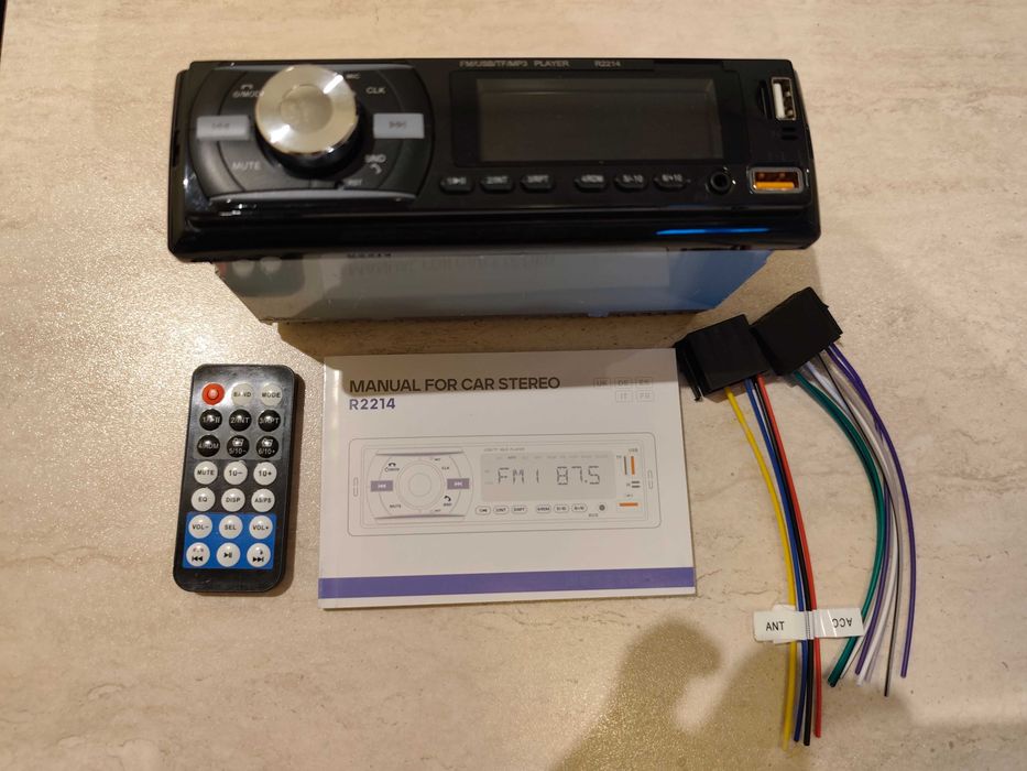 Радио mp3 плейър, R2214 WITH USB + Bluetooth,2 USB,AUX,FM/AM/CardSD